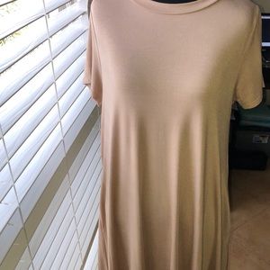 Honey and Lace Beige SM Napa dress